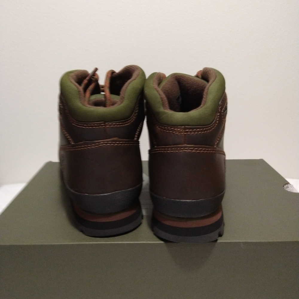 Timberland Euro Md Brown Leather Hiking Boots - Picture 11 of 14
